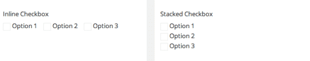 Caldera Forms Checkbox Fields Inline vs Stacked Option