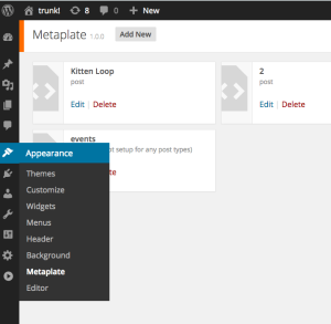 Adding or editing new Caldera Metaplates