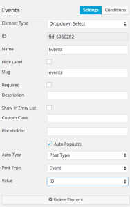Auto Populate Caldera Forms Select Field With Posts In A Post Type