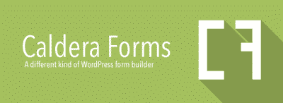Caldera Forms Banner - A different kind of WordPress form builder.