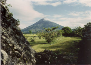 Mt. Mayon Volcano in 1984