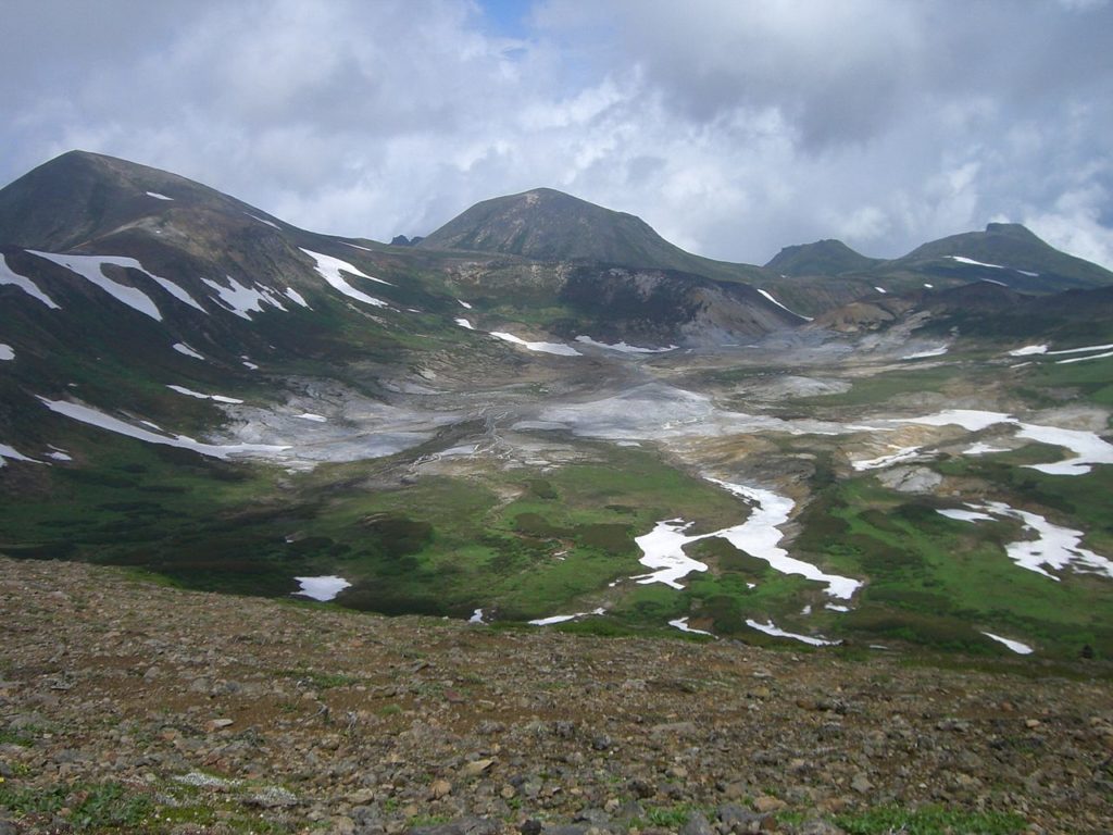 Ohatidaira Caldera in Japan