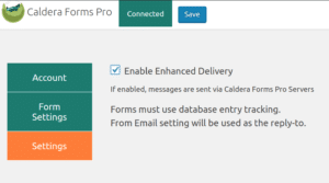 Caldera Forms Pro API Client Settings: Enhanced Email Delivery