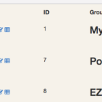 Finding your EZData Group ID