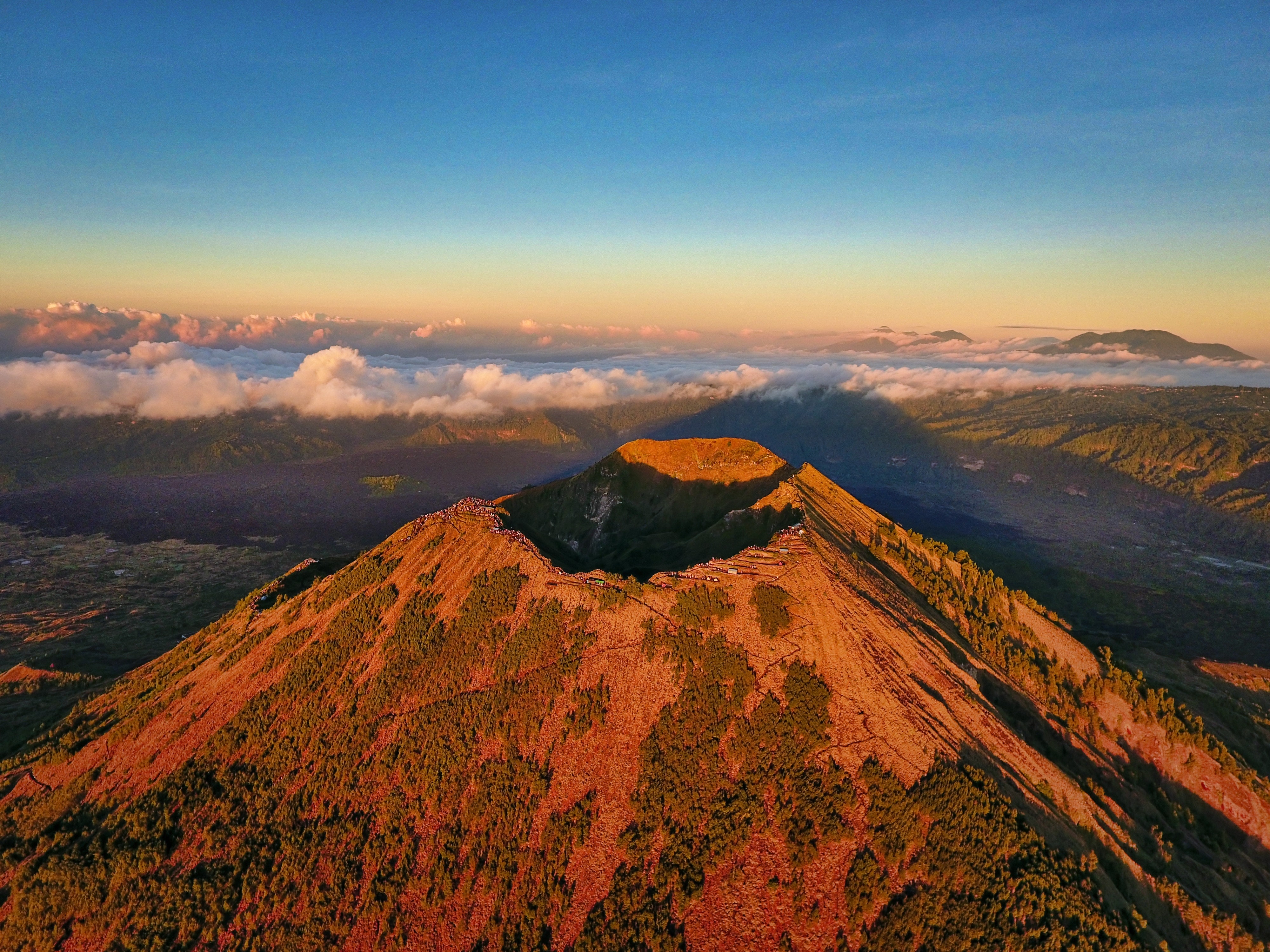 image of a volcano