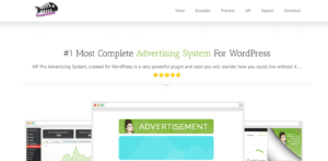 WP Pro Advertising System page screenshot