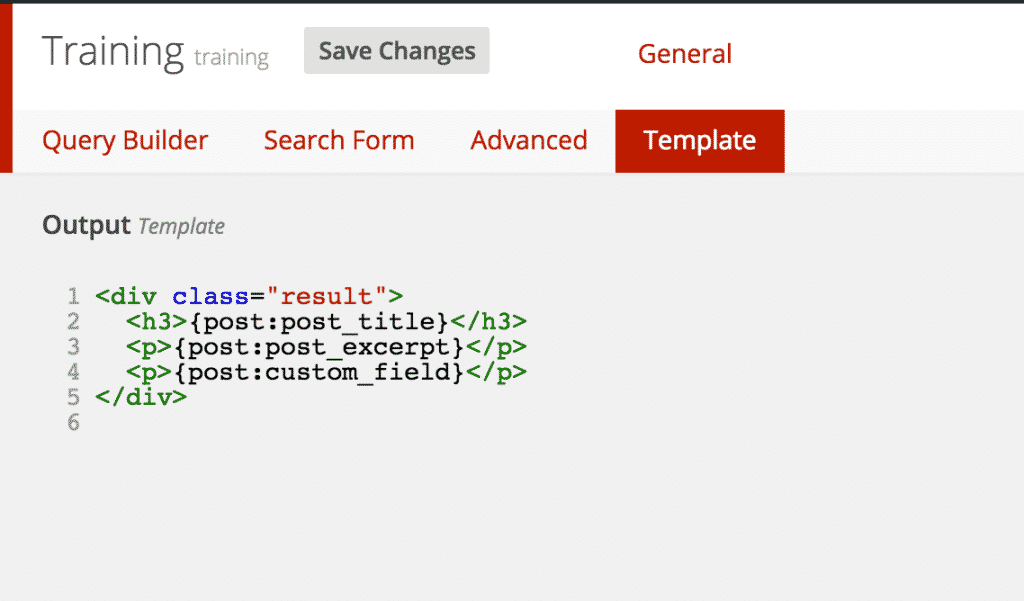 Caldera Easy Queries Templating: Simple Mode