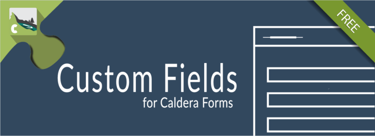 Custom Fields For Caldera Forms Add-on